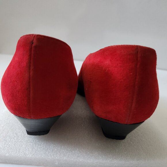 Pegabo Red MaryJane Shoes Size 7 - Picture 6 of 10